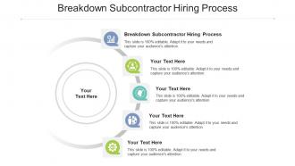 Breakdown Subcontractor Hiring Process Ppt Powerpoint Presentation ...
