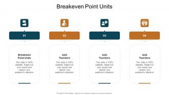 Breakeven Point Units In Powerpoint And Google Slides Cpb