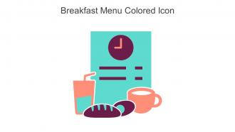 Breakfast Menu Colored Icon In Powerpoint Pptx Png And Editable Eps Format
