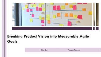 Breaking Product Vision Into Measurable Agile Goals PPT Template AT