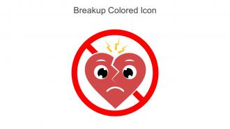 Breakup Colored Icon In Powerpoint Pptx Png And Editable Eps Format
