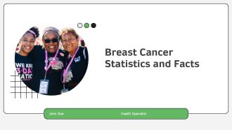 Breast Cancer Statistics And Facts PPT Example AT