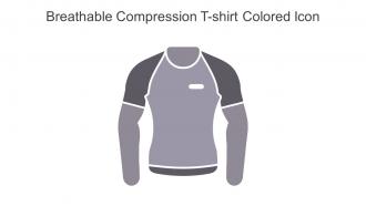 Breathable Compression T Shirt Colored Icon In Powerpoint Pptx Png And Editable Eps Format