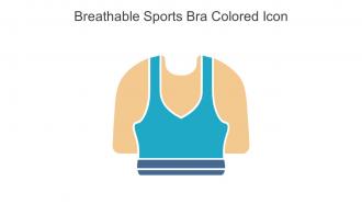 Breathable Sports Bra Colored Icon In Powerpoint Pptx Png And Editable Eps Format