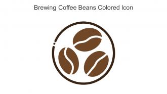 Brewing Coffee Beans Colored Icon In Powerpoint Pptx Png And Editable Eps Format