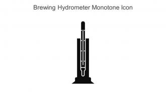 Brewing Hydrometer Monotone Icon In Powerpoint Pptx Png And Editable Eps Format