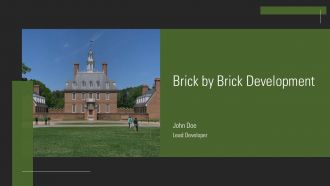 Brick By Brick Development PPT PowerPoint AT
