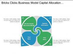 Bricks clicks business model capital allocation aerial advertising cpb