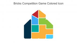 Bricks Competition Game Colored Icon In Powerpoint Pptx Png And Editable Eps Format