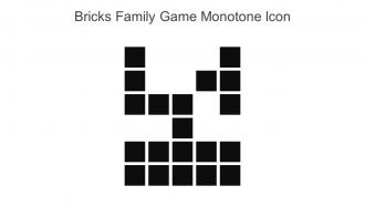 Bricks Family Game Monotone Icon In Powerpoint Pptx Png And Editable Eps Format
