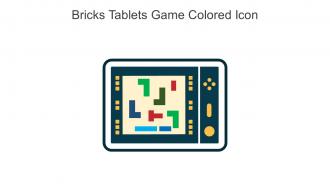 Bricks Tablets Game Colored Icon In Powerpoint Pptx Png And Editable Eps Format