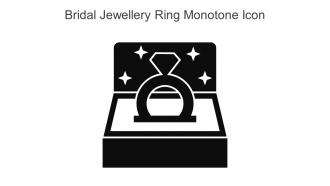 Bridal Jewellery Ring Monotone Icon In Powerpoint Pptx Png And Editable Eps Format