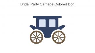 Bridal Party Carriage Colored Icon In Powerpoint Pptx Png And Editable Eps Format
