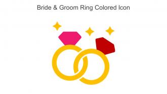 Bride And Groom Ring Colored Icon In Powerpoint Pptx Png And Editable Eps Format