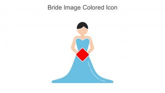 Bride Image Colored Icon In Powerpoint Pptx Png And Editable Eps Format