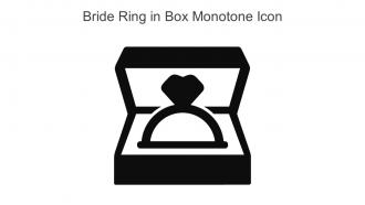 Bride Ring In Box Monotone Icon In Powerpoint Pptx Png And Editable Eps Format