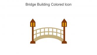 Bridge Building Colored Icon In Powerpoint Pptx Png And Editable Eps Format