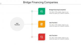 Bridge Financing Companies Ppt Powerpoint Presentation Infographic Template Smartart Cpb