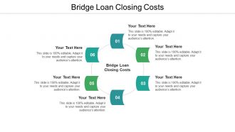 Bridge loan closing costs ppt powerpoint presentation portfolio samples cpb