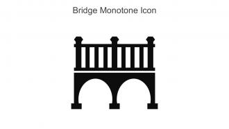 Bridge Monotone Icon In Powerpoint Pptx Png And Editable Eps Format
