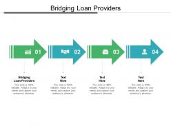 Bridging loan providers ppt powerpoint presentation gallery show cpb