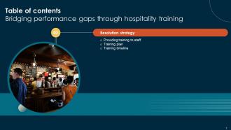 Bridging Performance Gaps Through Hospitality Training DTE CD Downloadable Images