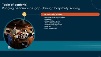 Bridging Performance Gaps Through Hospitality Training DTE CD Designed Images