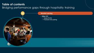 Bridging Performance Gaps Through Hospitality Training DTE CD Analytical Images
