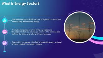 Brief Overview Of Energy Sector Training Ppt