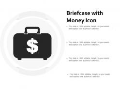 Briefcase With Money Icon