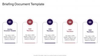 Briefing Document Template In Powerpoint And Google Slides Cpb