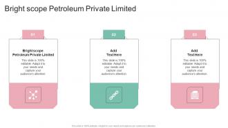Bright Scope Petroleum Private Limited In Powerpoint And Google Slides Cpb