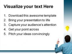 Brilliant idea business powerpoint templates and powerpoint backgrounds 0211