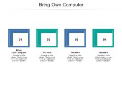 Bring own computer ppt powerpoint presentation infographic template guidelines cpb