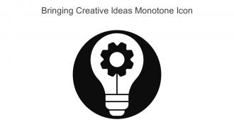 Bringing Creative Ideas Monotone Icon In Powerpoint Pptx Png And Editable Eps Format