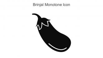 Brinjal Monotone Icon In Powerpoint Pptx Png And Editable Eps Format