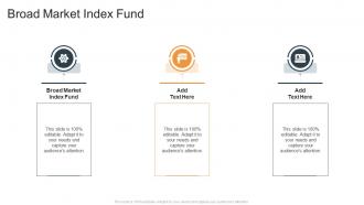 Broad Market Index Fund In Powerpoint And Google Slides Cpb