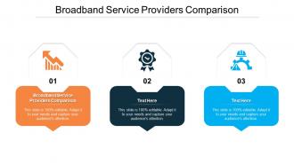 Broadband service providers comparison ppt powerpoint presentation portfolio objects cpb