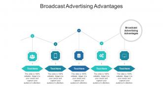 Broadcast advertising advantages ppt powerpoint presentation infographics layout cpb