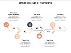 Broadcast email marketing ppt powerpoint presentation file gallery cpb