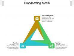 Broadcasting media ppt powerpoint presentation ideas information cpb