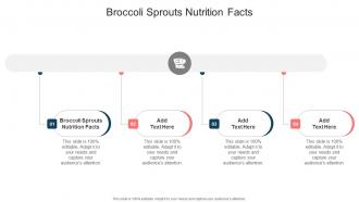 Broccoli Sprouts Nutrition Facts In Powerpoint And Google Slides Cpb