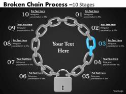36893215 style variety 1 chains 10 piece powerpoint presentation diagram infographic slide