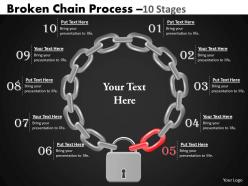 36893215 style variety 1 chains 10 piece powerpoint presentation diagram infographic slide