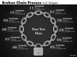 92365227 style variety 1 chains 11 piece powerpoint presentation diagram infographic slide