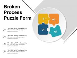 Broken process puzzle form