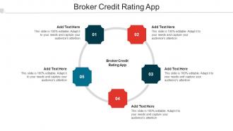Broker Credit Rating App Ppt Powerpoint Presentation Layouts Visuals Cpb