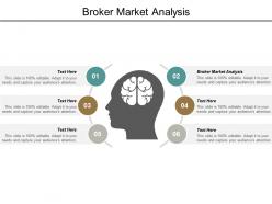 Broker market analysis ppt powerpoint presentation summary cpb