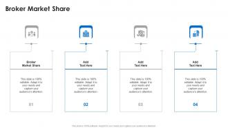Broker Market Share In Powerpoint And Google Slides Cpb