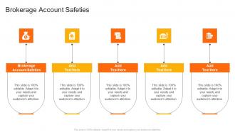 Brokerage Account Safeties In Powerpoint And Google Slides Cpb